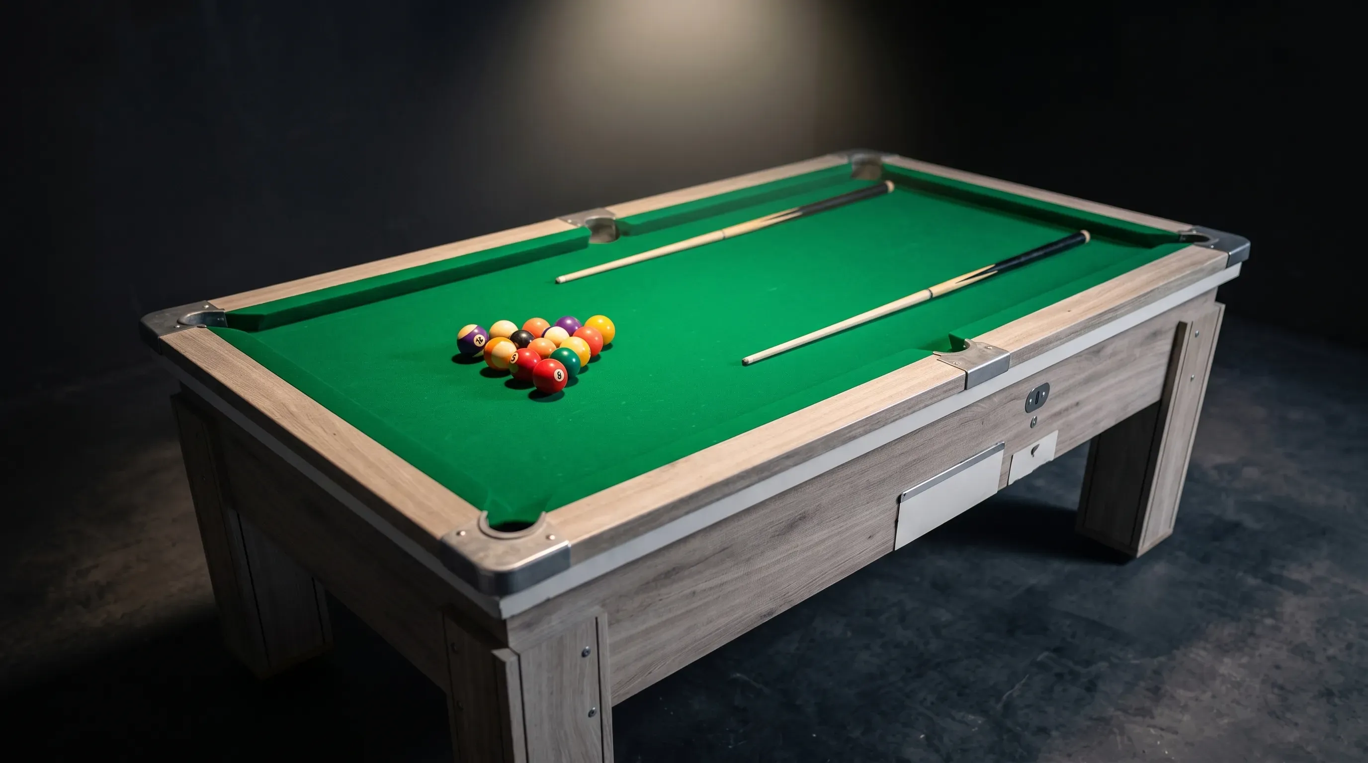 Mesa de bilhar de 4 pés verde do Bilhar Brasa